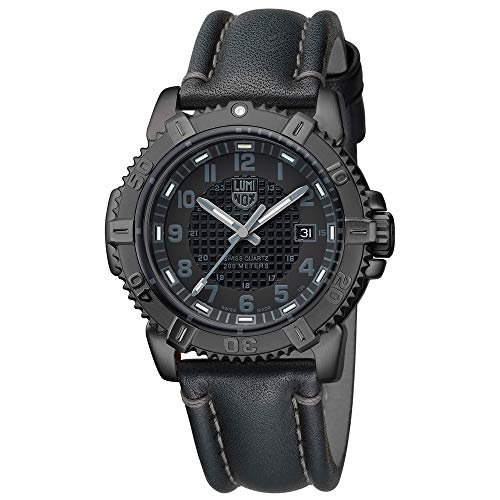 Luminox Outdoor Mens Watch Modern Mariner Black Out (XS.6251.BO) - 200 M Water Resistant + Day and Date Indication + Antireflective-Sapphire Crystal