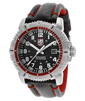 Luminox 6265 Men's 6250 Black Dial Black Genuine Leather