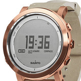 Suunto Men's Essential SS022441000 Copper Leather Swiss Quartz Watch