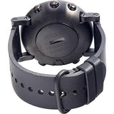 Suunto Essential Carbon Digital SS Leather Multi Quartz Men's Watch SS021215000