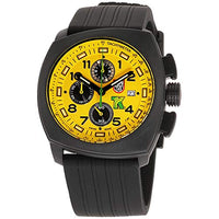 Luminox Tony Kanaan 1100 Series Yellow Dial Silicone Strap Men's Watch 1105