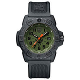 Luminox Men's SEA Stainless Steel Swiss-Quartz Watch with Rubber Strap, Black, 24 (Model: 3501.BO.TV)