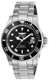 Invicta Men's Pro Diver Quartz Watch with Stainless Steel Strap, Silver, 20 (Model: 26970)