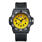 Luminox Men's SEA Stainless Steel Swiss-Quartz Watch with Rubber Strap, Black, 24 (Model: 3505.SC.Set)