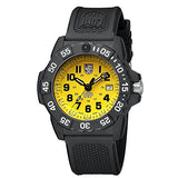 Luminox Men's SEA Stainless Steel Swiss-Quartz Watch with Rubber Strap, Black, 24 (Model: 3505.SC.Set)